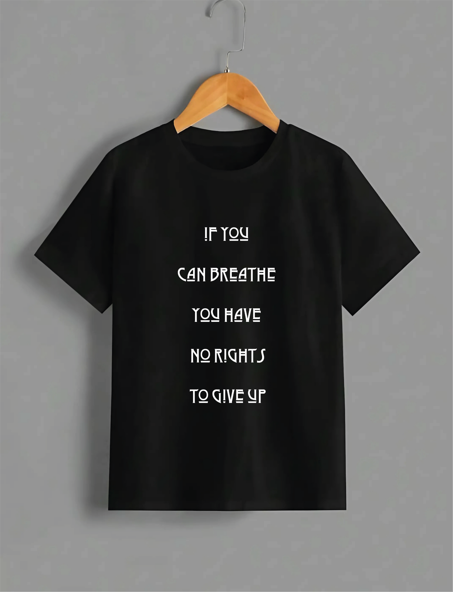 ..you have no rights to give up