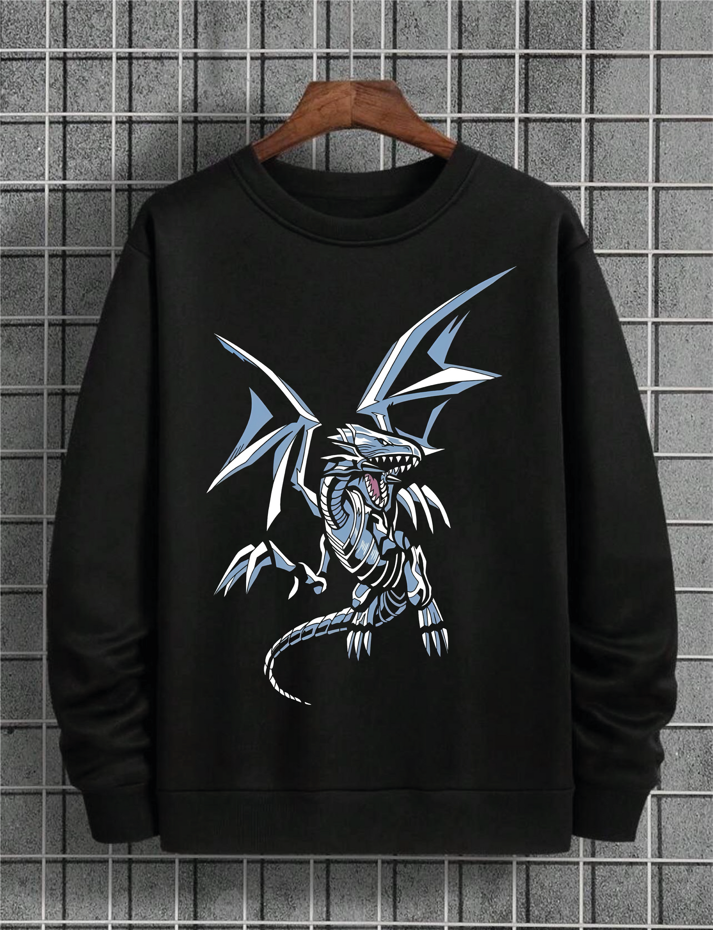 Drago Bianco Occhi Blu