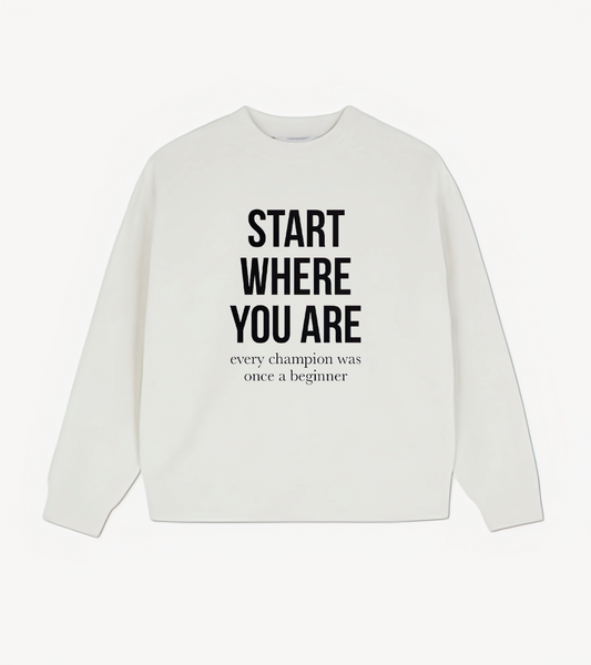 Start Where YOU Are