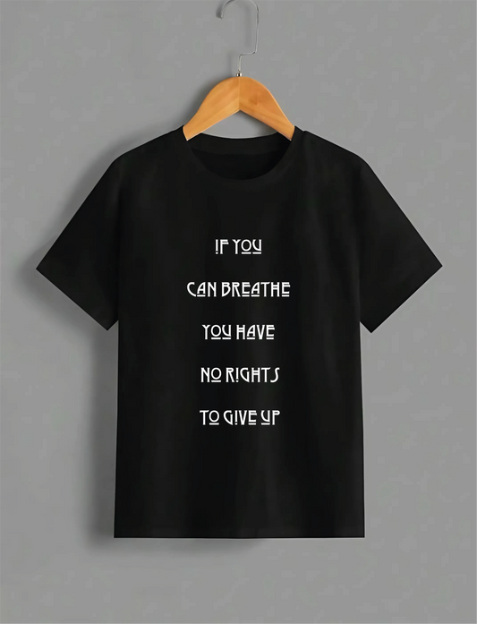 ..you have no rights to give up