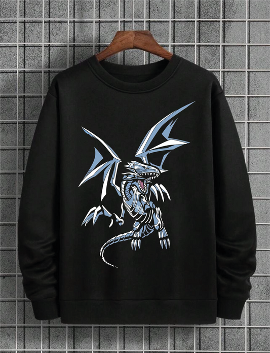 Drago Bianco Occhi Blu